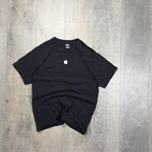 2000s rare apple black-and-white computer software graphic T-shirt